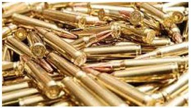 Munitions - Military weapons, ammunition, equipment, and stores.