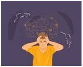 Agitation - Make (someone) troubled or nervous.