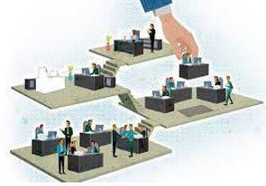 Bureaucrats - A system of government in which most of the important decisions are taken by state officials rather than by elected representatives.