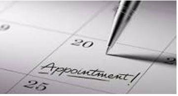 Appointed - Decided on beforehand