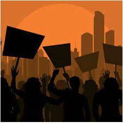 Protests - A statement or action expressing disapproval of or objection to something.