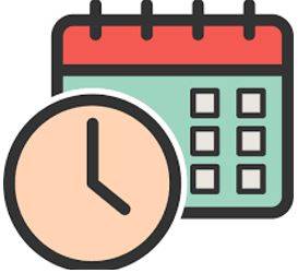 Scheduled - Included in or planned according to a schedule.