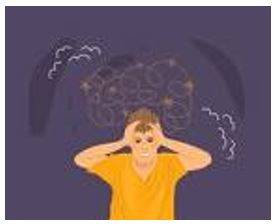 Agitation - Make (someone) troubled or nervous.