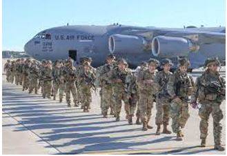 Deploy - To put soldiers or weapons in a position where they are ready to fight.