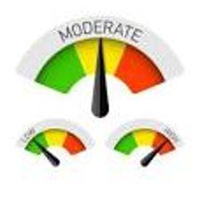 Moderation - Make or become less extreme, intense, rigorous, or violent.