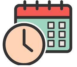 Scheduled - Included in or planned according to a schedule.