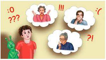 Expressed - To show something such as a feeling or an opinion by words or actions