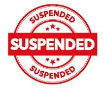 Suspended - Imposed by a judge or court but not enforced as long as no further offence is committed within a specified period.