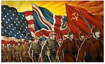 Allies - A state formally cooperating with another for a military or other purpose.