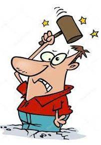 Inflicted - To force somebody to have something unpleasant or something that he/she does not want.