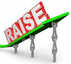 Raised - Lift or move to a higher position or level.