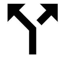 Diverted - Cause (someone or something) to change course or turn from one direction to another.