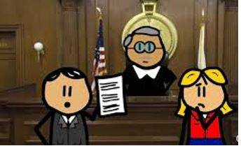 Indictment - Something that shows a policy, system, society, etc. is bad or wrong.