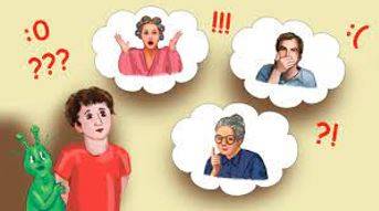 Expressed - To show something such as a feeling or an opinion by words or actions.