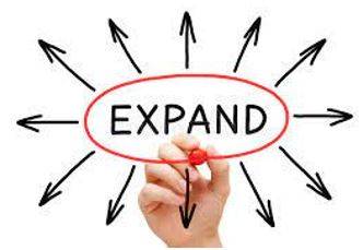 Expansion - To become or to make something bigger.