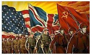 Ally - A state formally cooperating with another for a military or other purpose.