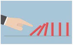 Triggered - Caused by particular action, process, or situation.