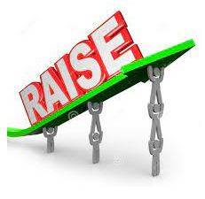 Raised - Lift or move to a higher position or level.
