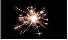 Sparked - Emit sparks of fire or electricity.