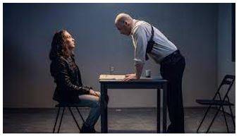 Interrogations - A process of asking someone a lot of questions for a long time in order to get information, sometimes using threats or violence.