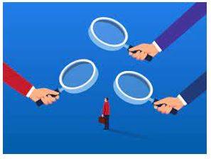 Scrutiny - Critical observation or examination.