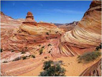 Erosion - Gradually wear away (soil, rock, or land).