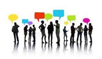 Interaction - Act in such a way as to have an effect on each other.