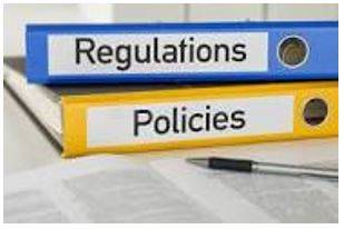 Regulations - A rule or directive made and maintained by an authority.