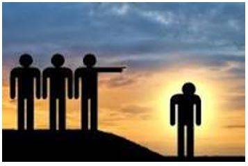 Exiled - The condition of someone being sent or kept away from their own country, village, etc., especially for political reasons.