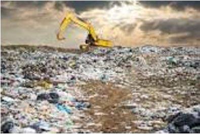 Dumped - Deposit or dispose of (rubbish, waste, or unwanted material), typically in a careless or hurried way.