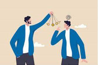 Persuaded - Induce (someone) to do something through reasoning or argument.