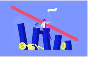 Deflation - To reduce in size, importance, or effectiveness.