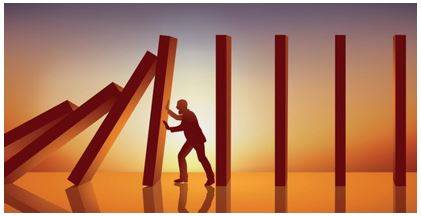Repercussions - The effect that an action, event, or decision has on something, especially a bad effect.