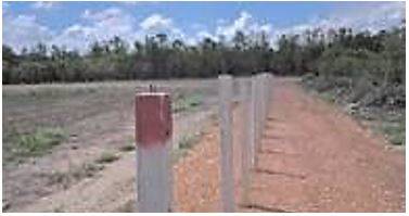 Demarcation - The action of fixing the boundary or limits of something.