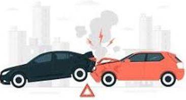 Collision - An accident that happens when two vehicles hit each other with force.