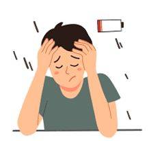 Fatigue - Extreme tiredness.