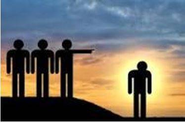 Exiled - The condition of someone being sent or kept away from their own country, village, etc., especially for political reasons.
