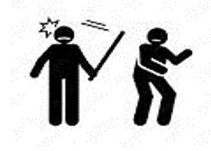 Brutal - Savagely violent.