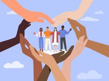 Solidarity - Agreement between and support for the members of a group, especially a political group.