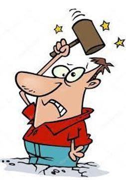 Inflicted - To force somebody to have something unpleasant or something that he/she does not want