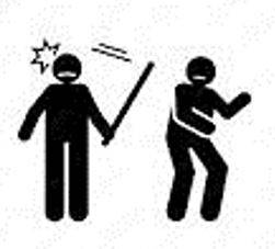 Brutal - Savagely violent.