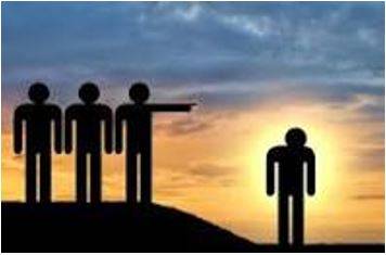 Exile - The condition of someone being sent or kept away from their own country, village, etc., especially for political reasons.