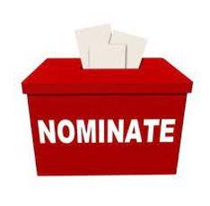 Nomination - Propose or formally enter as a candidate for election or for an honour or award.