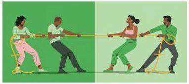 Contesting - Engage in competition to attain (a position of power).