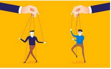 Manipulation - To control something or someone to your advantage, often unfairly or dishonestly.