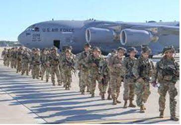 Deployed - To put soldiers or weapons in a position where they are ready to fight.
