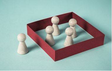 Ostracized - Exclude from a society or group.
