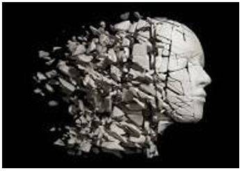 Fragmenting - Break or cause to break into fragments.