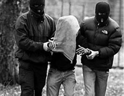 Abduction - The action of forcibly taking someone away against their will, typically to hold them captive.