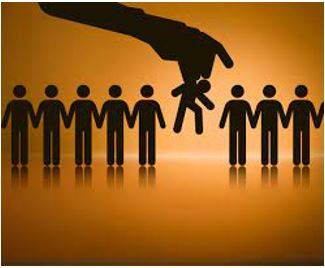 Discriminates - Make an unjust or prejudicial distinction in the treatment of different categories of people, especially on the grounds of ethnicity, sex, age, or disability.